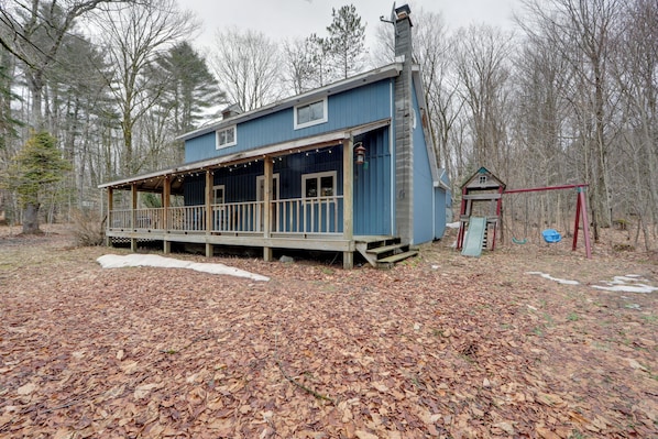 Remsen Vacation Rental | 2BR | 1BA | 2 Steps to Enter | 1,050 Sq Ft
