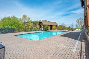 Take a dip! Resort pool access included with your stay