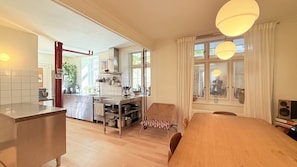 Dining Room, Kitchen