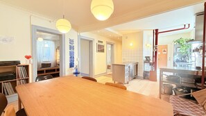 Dining Room, Kitchen