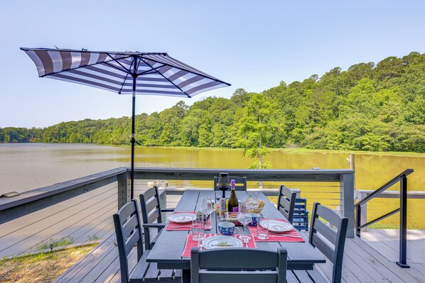 Titus Vacation Rental | 3BR | 2BA | Step-Free Entry | 1,560 Sq Ft