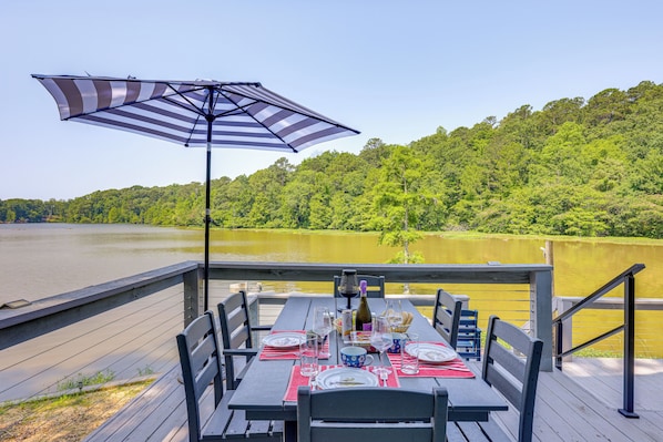 Titus Vacation Rental | 3BR | 2BA | Step-Free Entry | 1,560 Sq Ft