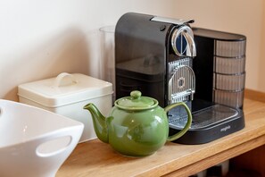 Kaffe och/eller kaffebryggare