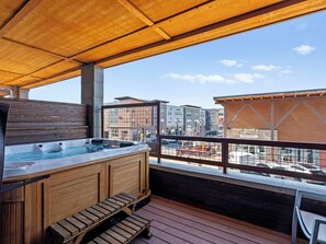 Balcony / Private Hot Tub