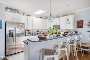 Prepare your favorite meals in the full kitchen
