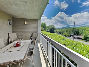 Balcony with Partial Mountain View