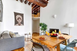 The living room