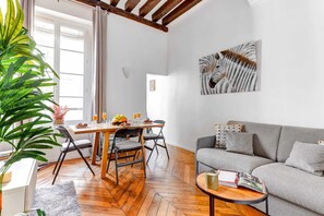 The living room