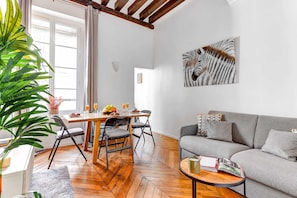 The living room