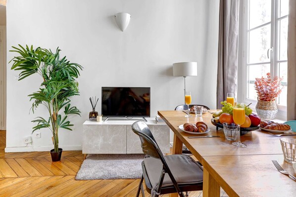 The living room