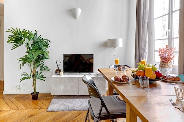 The living room