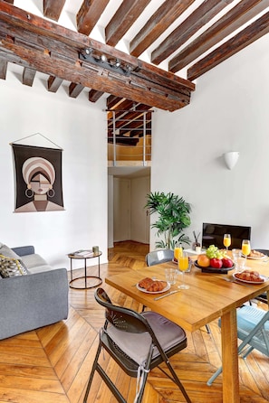 The living room