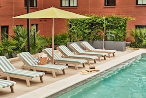 Swimming pool area.