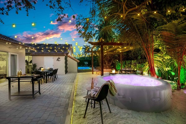 Create joyful moments with your family under the bright lights and stars.