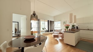 Dining Room, Kitchen, Living Room