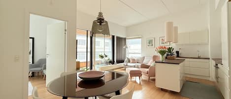 Dining Room, Kitchen, Living Room