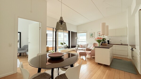 Dining Room, Kitchen, Living Room