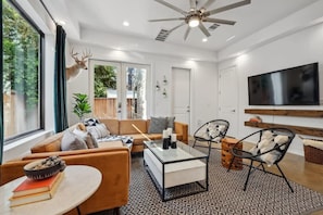 Living Room with Smart TV