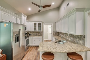 Kitchen | Free WiFi | Single-Story Home
