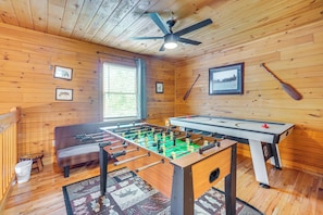 Game Area | 2nd Floor | Foosball Table | Air Hockey Table