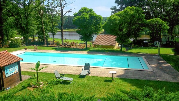Swimming pool view