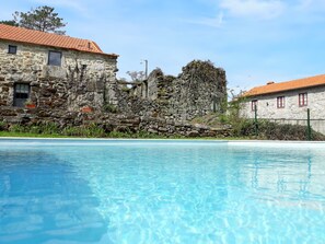 Vue sur piscine