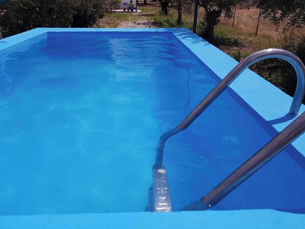Vue sur piscine