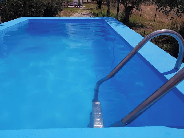 Vue sur piscine