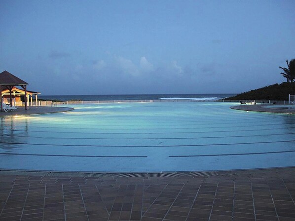 Swimming pool view