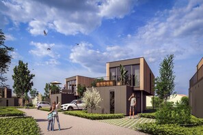 Außenseite Ferienhaus [Sommer]