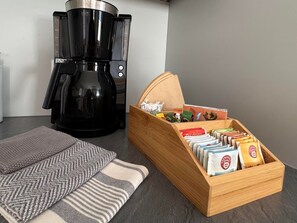 Kaffe och/eller kaffebryggare