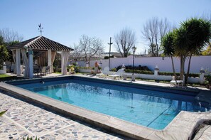 Vista a la piscina