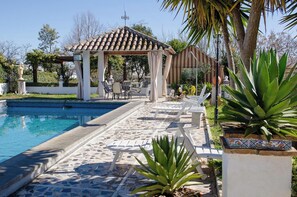 Vista a la piscina