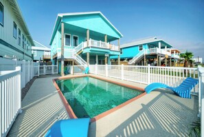 Poolside retreat. (Bourbon Breeze)