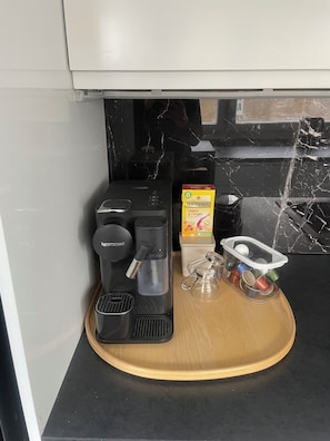 Kaffe och/eller kaffebryggare