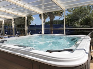 Bubbelpool inomhus