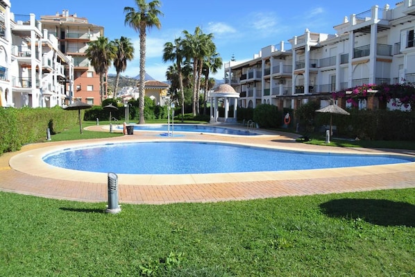 Swimming pool view