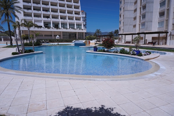 Swimming pool view