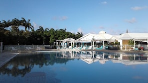 Swimming pool view
