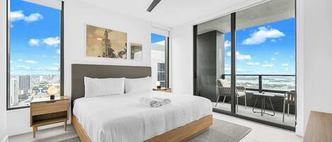 Master Bedroom, direct panoramic water views