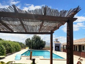 Vista a la piscina