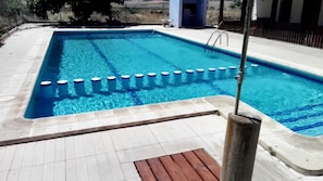 Vista a la piscina