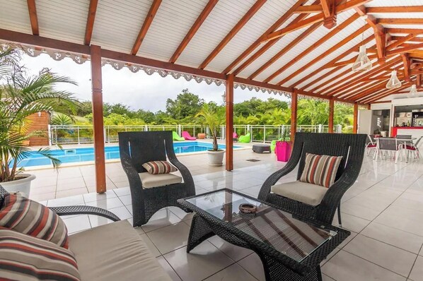 Swimming pool view