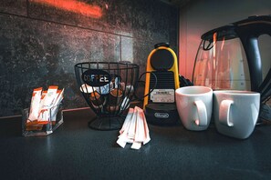 Kaffe och/eller kaffebryggare