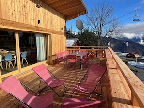 Vue sur piscine