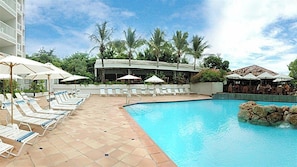 Swimming pool view