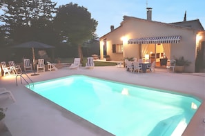Swimming pool view