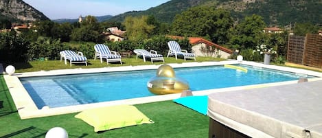 Swimming pool view
