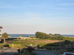 The Beach and Pool and Oceanfront Bar and Restaurant are steps away