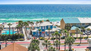 Beach Access, Beachside Pool, Beach Clubhouse, and Beachside Restaurant all included